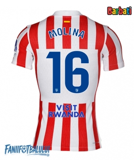Atletico Madrid Nahuel Molina #16 Tricou Fotbal Replică 2025-26 Barbati Acasa